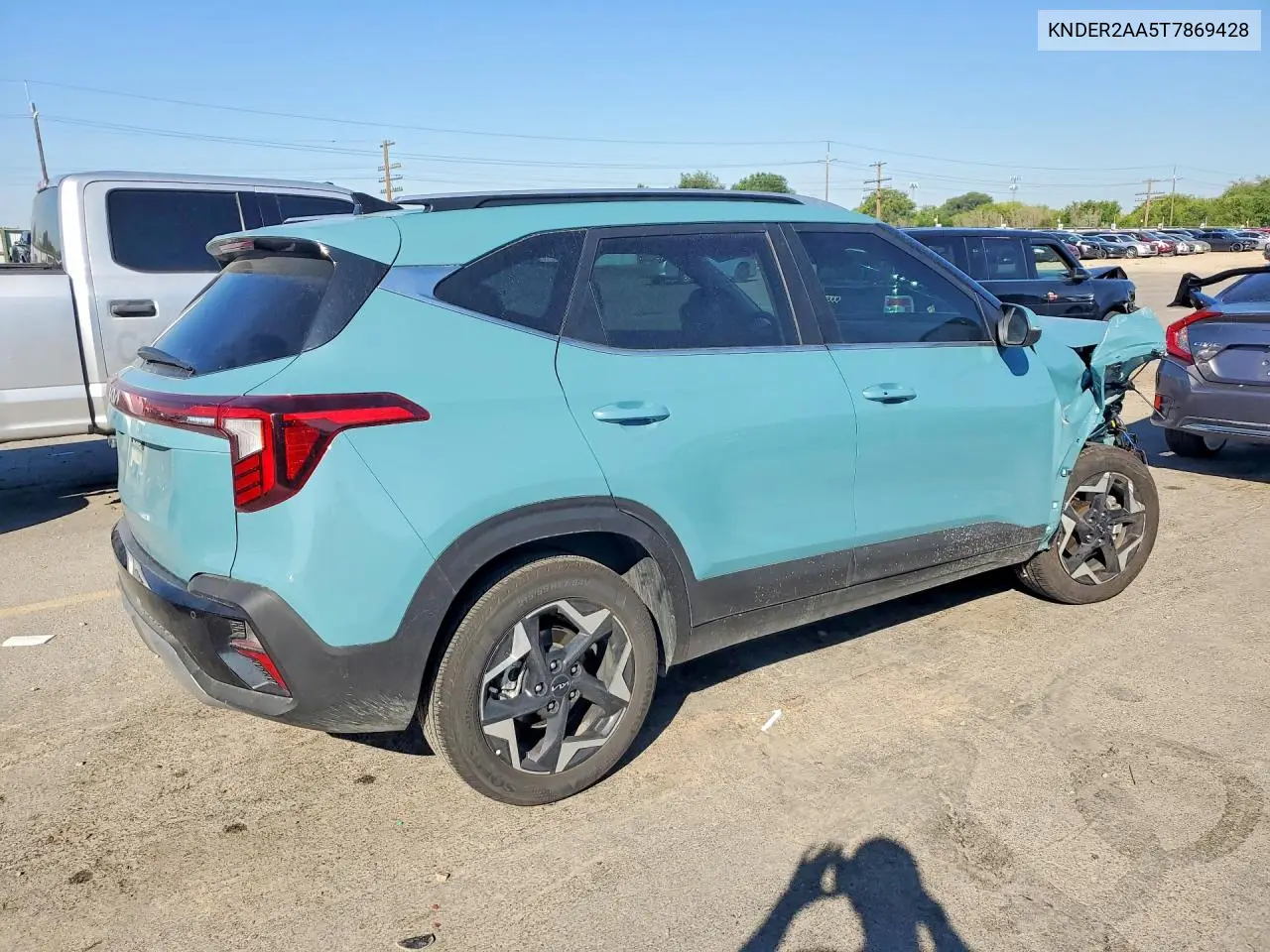 2026 Kia Seltos Ex VIN: KNDER2AA5T7869428 Lot: 60828496