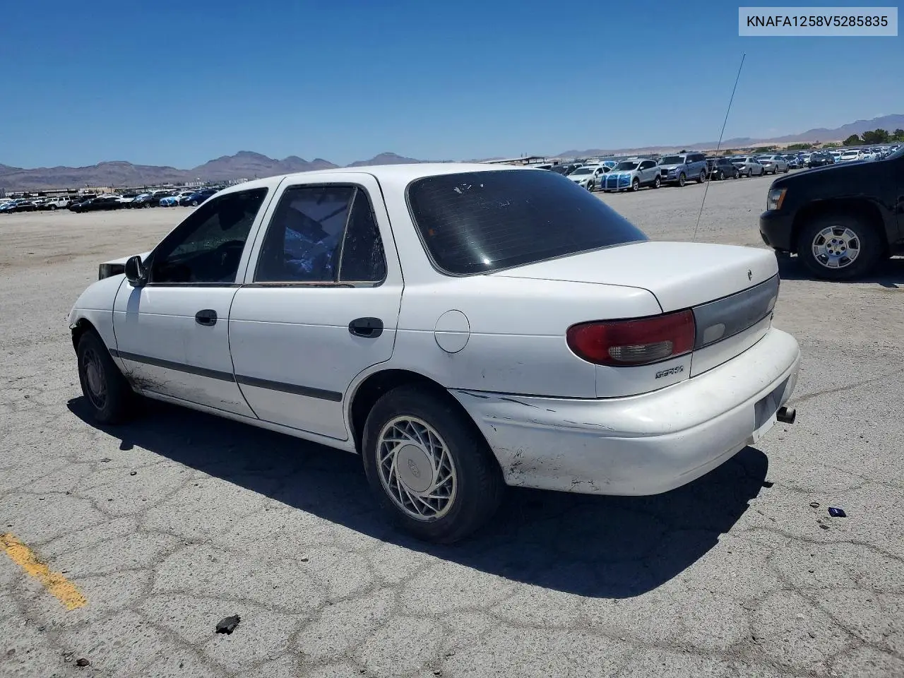1997 Kia Sephia Rs VIN: KNAFA1258V5285835 Lot: 59983226
