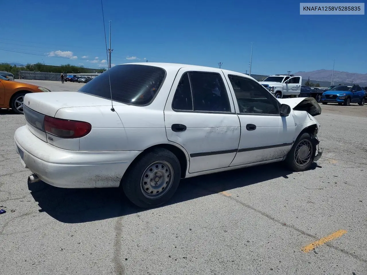 1997 Kia Sephia Rs VIN: KNAFA1258V5285835 Lot: 59983226