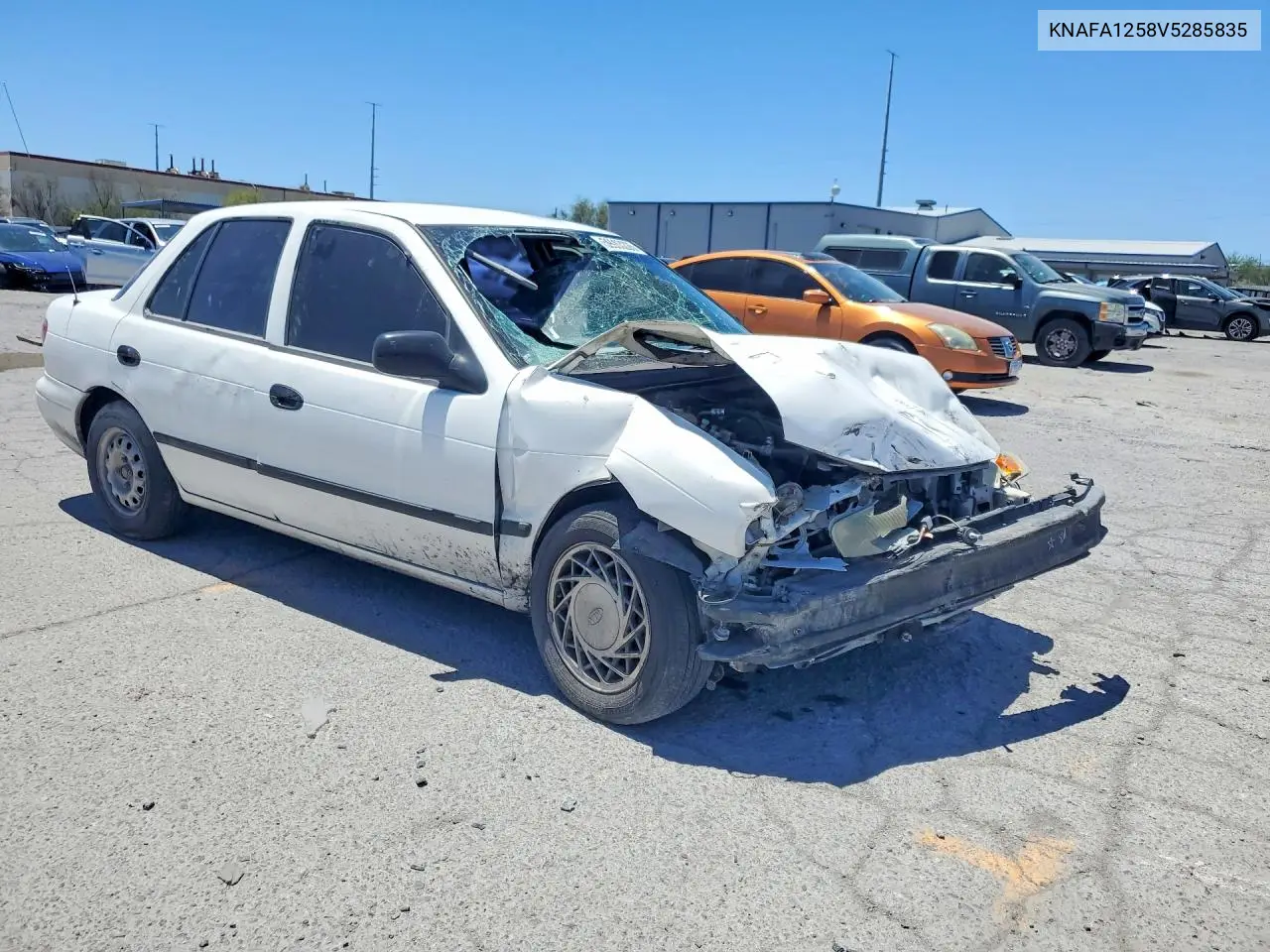 1997 Kia Sephia Rs VIN: KNAFA1258V5285835 Lot: 59983226
