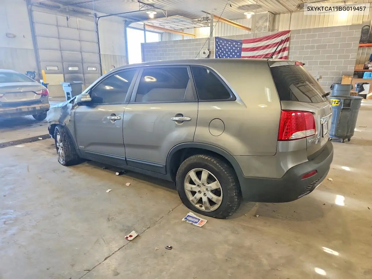 2011 Kia Sorento Lx VIN: 5XYKTCA19BG019457 Lot: 53256676