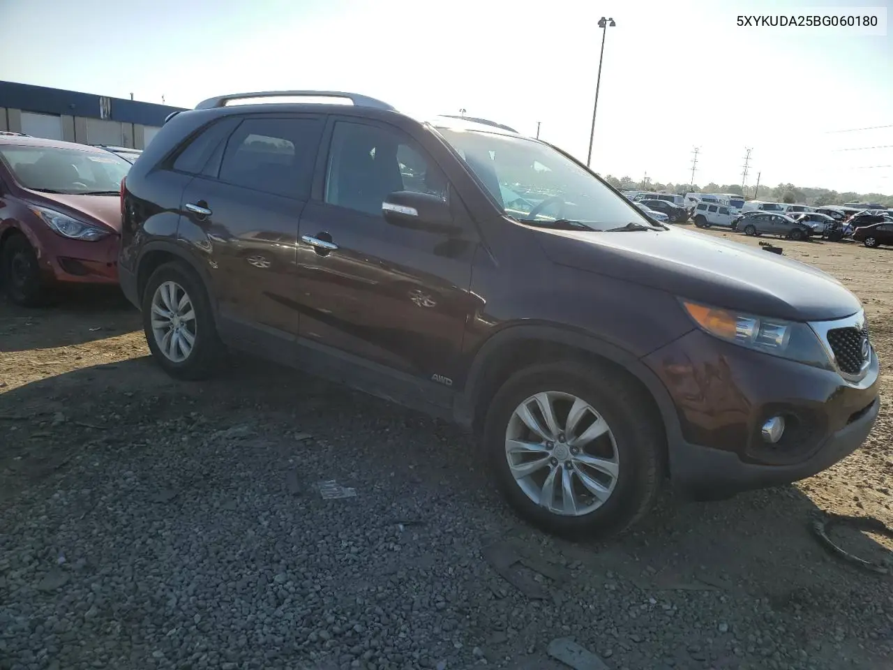 5XYKUDA25BG060180 2011 Kia Sorento Ex