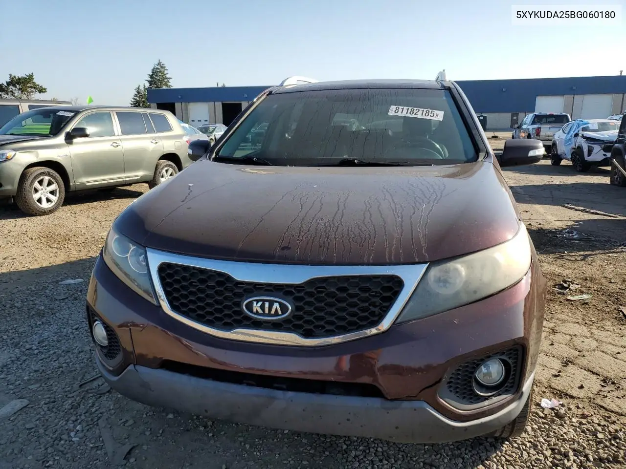 5XYKUDA25BG060180 2011 Kia Sorento Ex