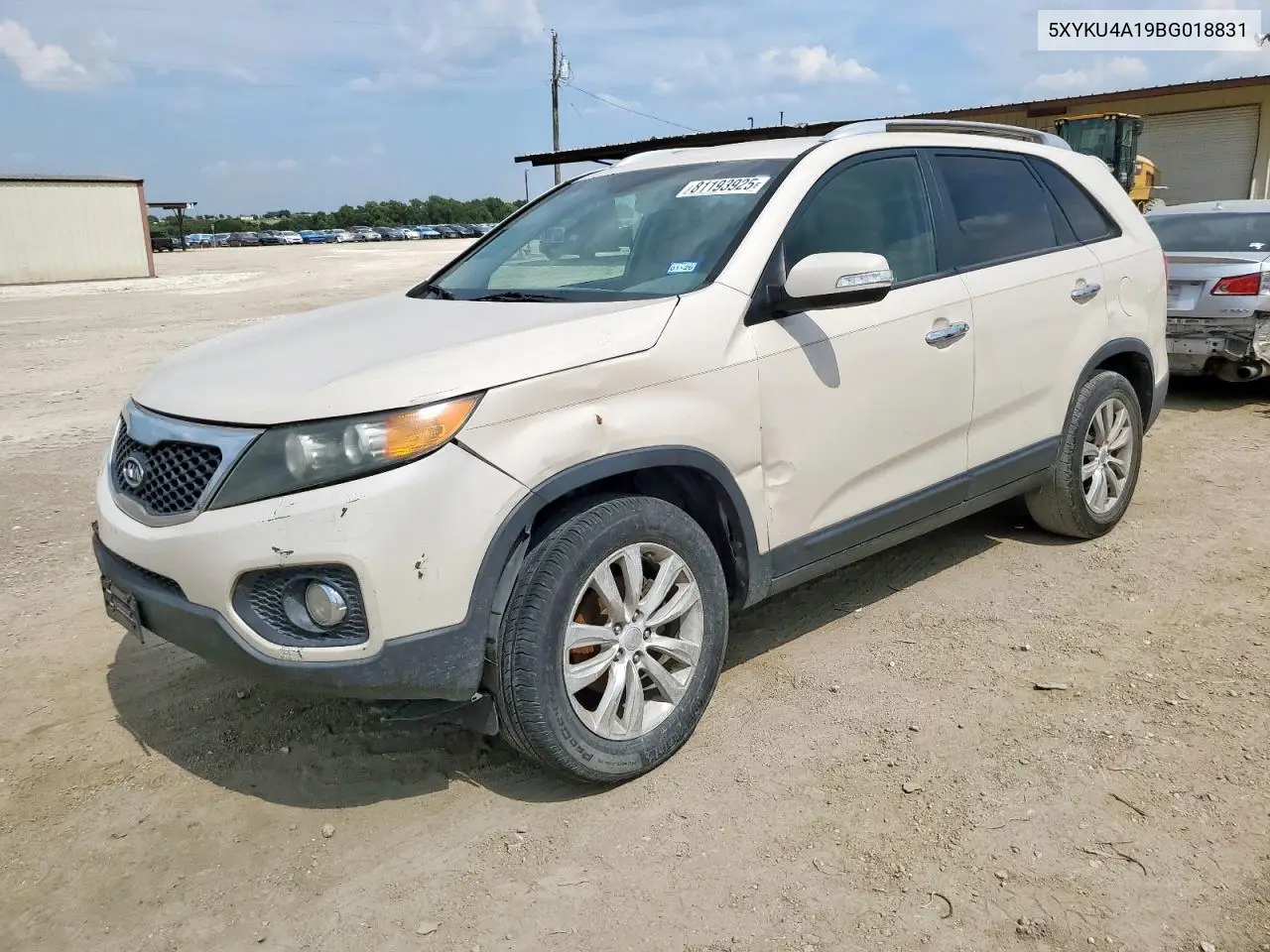 5XYKU4A19BG018831 2011 Kia Sorento Ex