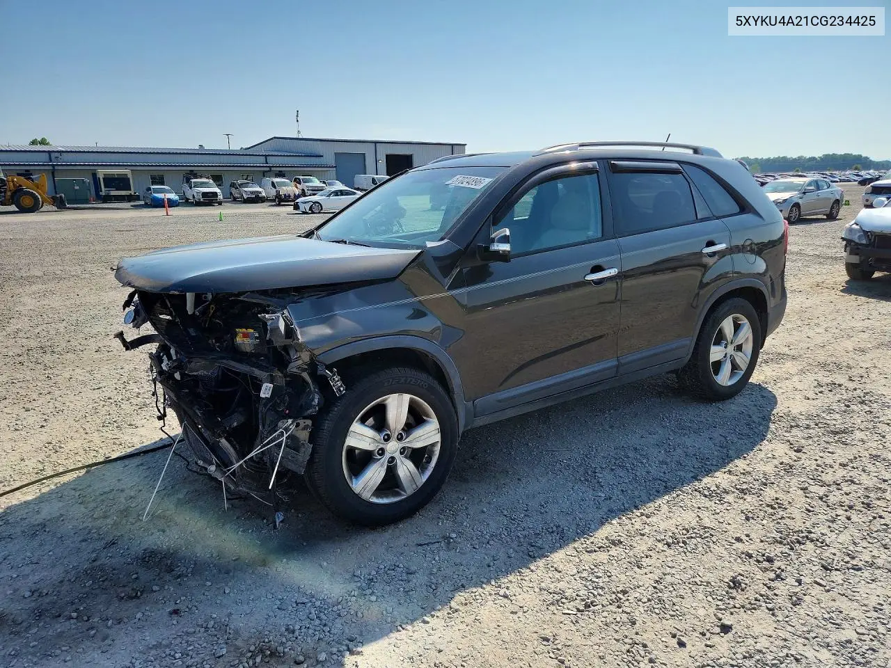 2012 Kia Sorento Ex VIN: 5XYKU4A21CG234425 Lot: 57024896