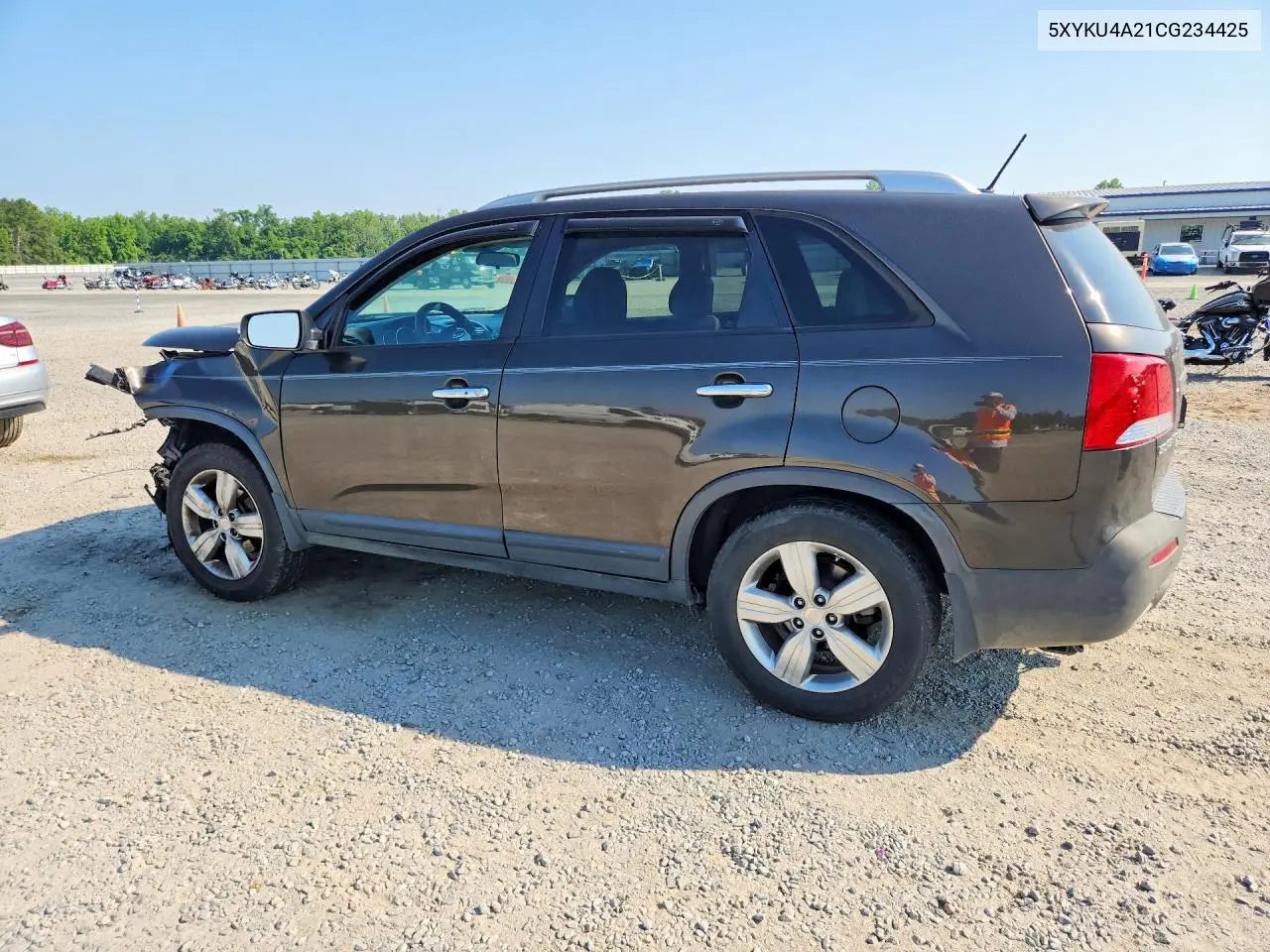 2012 Kia Sorento Ex VIN: 5XYKU4A21CG234425 Lot: 57024896
