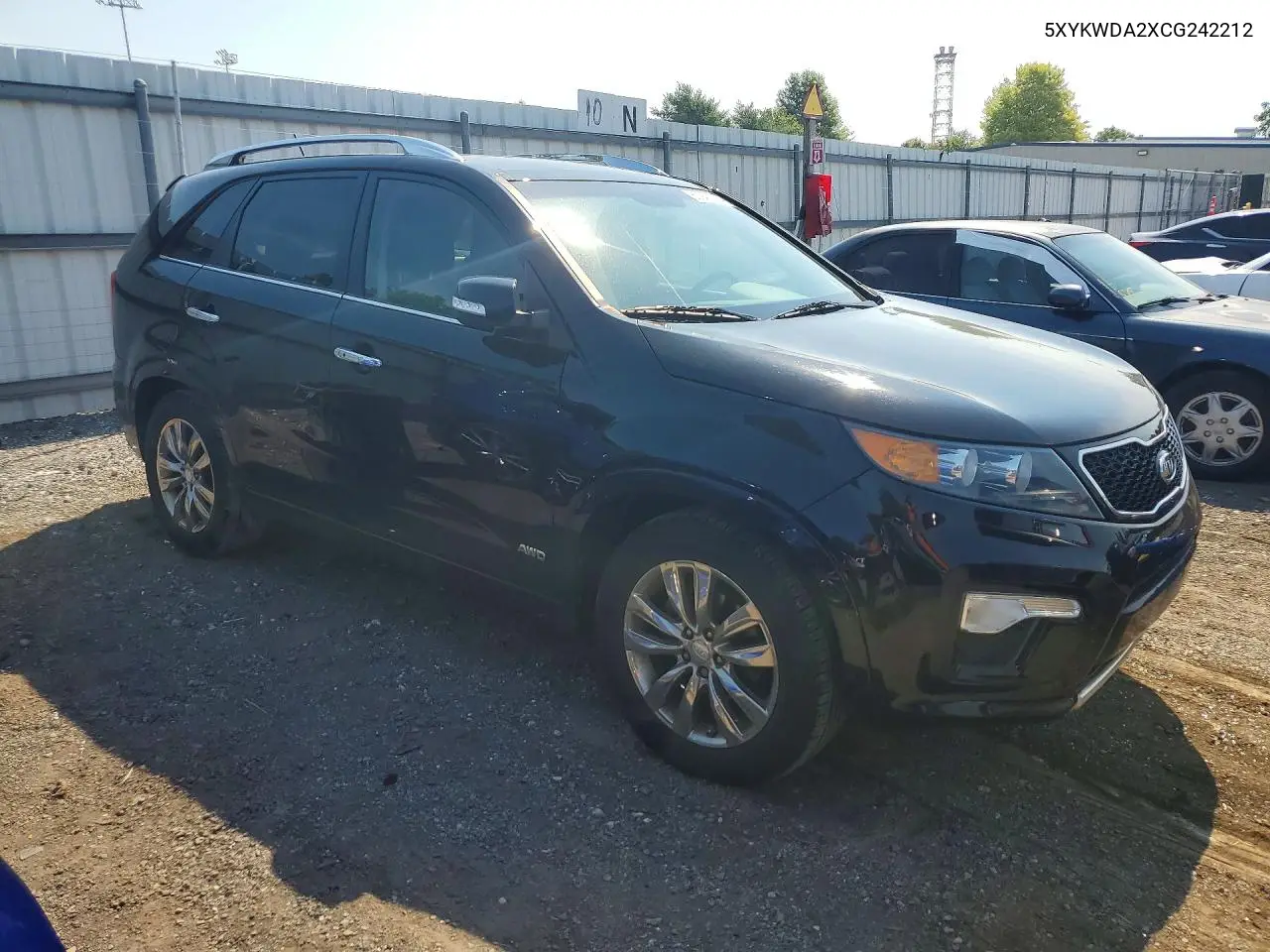 2012 Kia Sorento Sx VIN: 5XYKWDA2XCG242212 Lot: 60945716