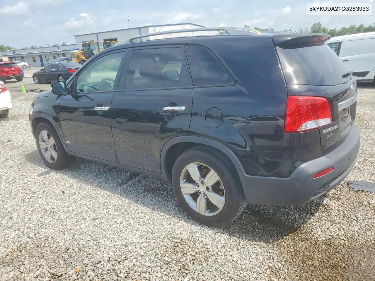 2012 Kia Sorento Ex VIN: 5XYKUDA21CG283933 Lot: 61110046