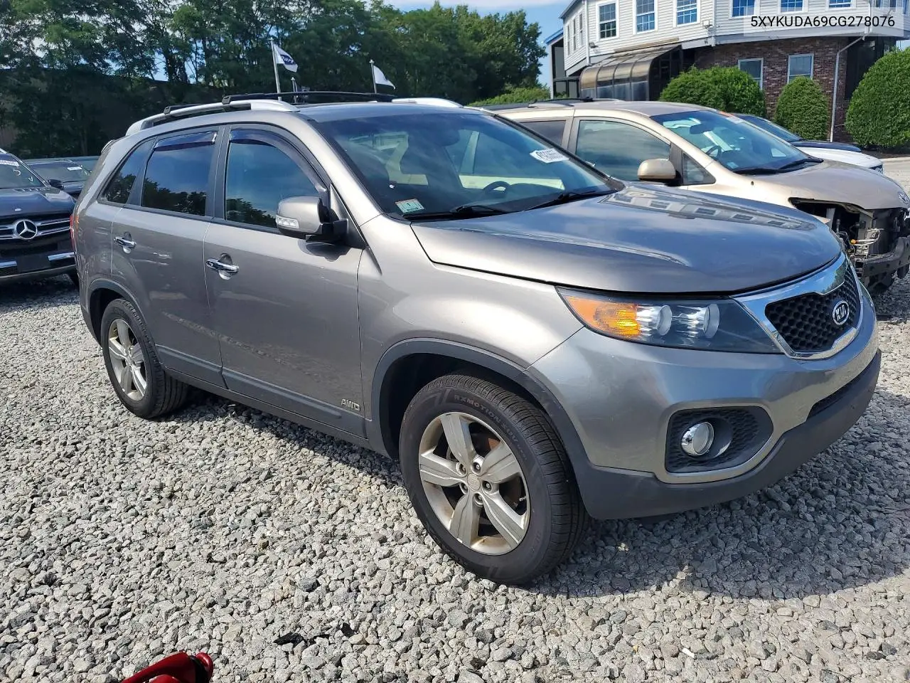 2012 Kia Sorento Ex VIN: 5XYKUDA69CG278076 Lot: 61938656