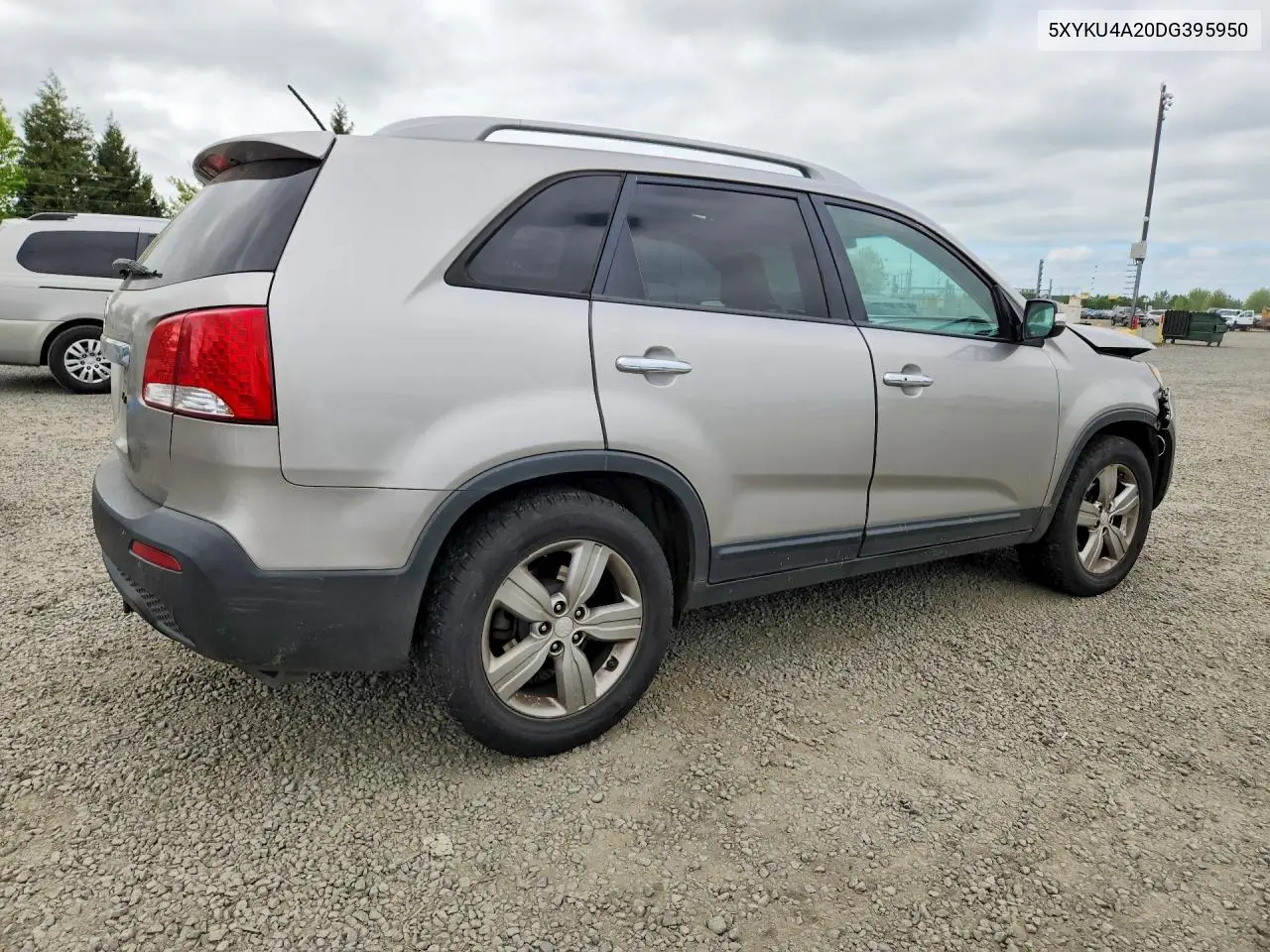 2013 Kia Sorento Ex VIN: 5XYKU4A20DG395950 Lot: 52373756