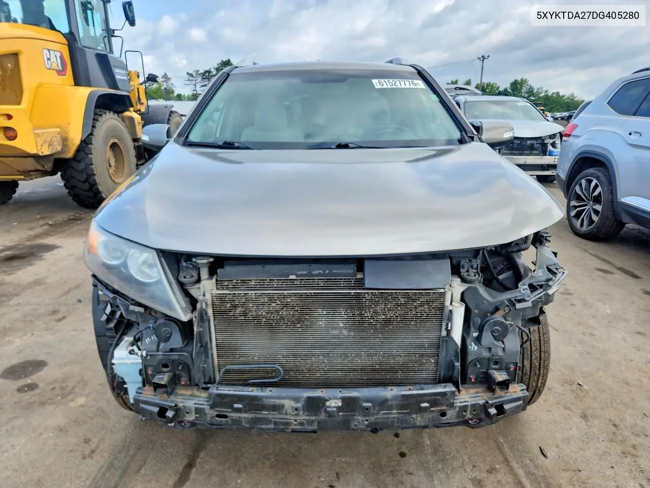 2013 Kia Sorento Lx VIN: 5XYKTDA27DG405280 Lot: 61527776