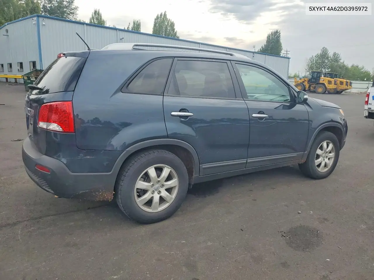 2013 Kia Sorento Lx VIN: 5XYKT4A62DG395972 Lot: 61791666