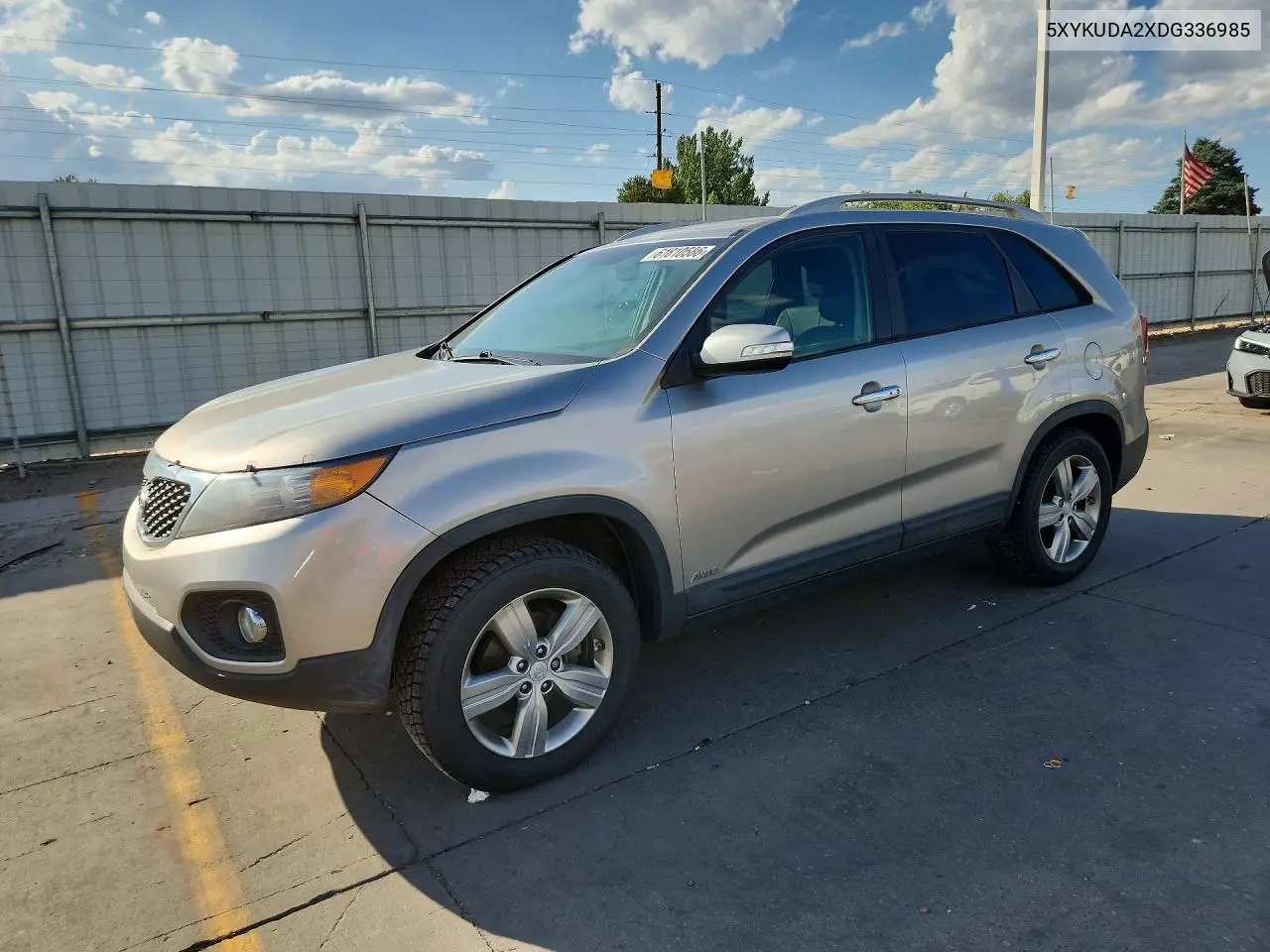 2013 Kia Sorento Ex VIN: 5XYKUDA2XDG336985 Lot: 61810586