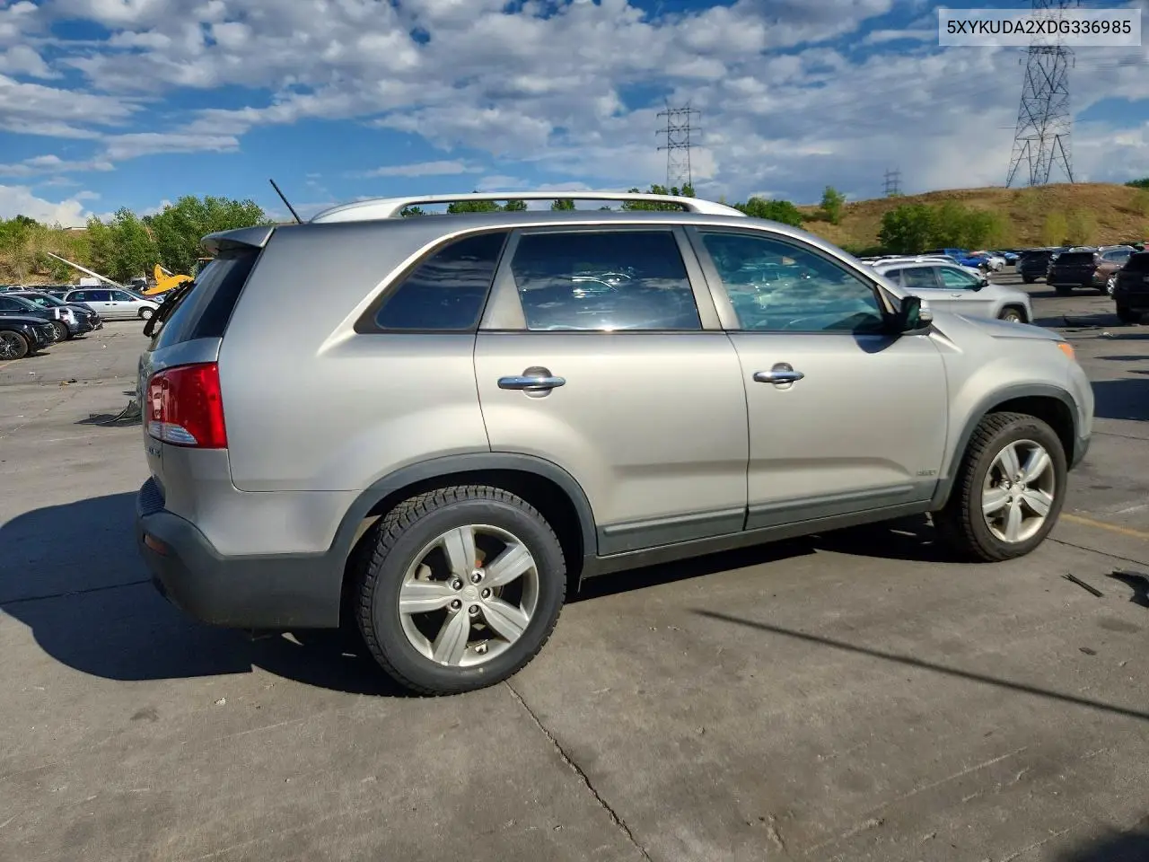 2013 Kia Sorento Ex VIN: 5XYKUDA2XDG336985 Lot: 61810586