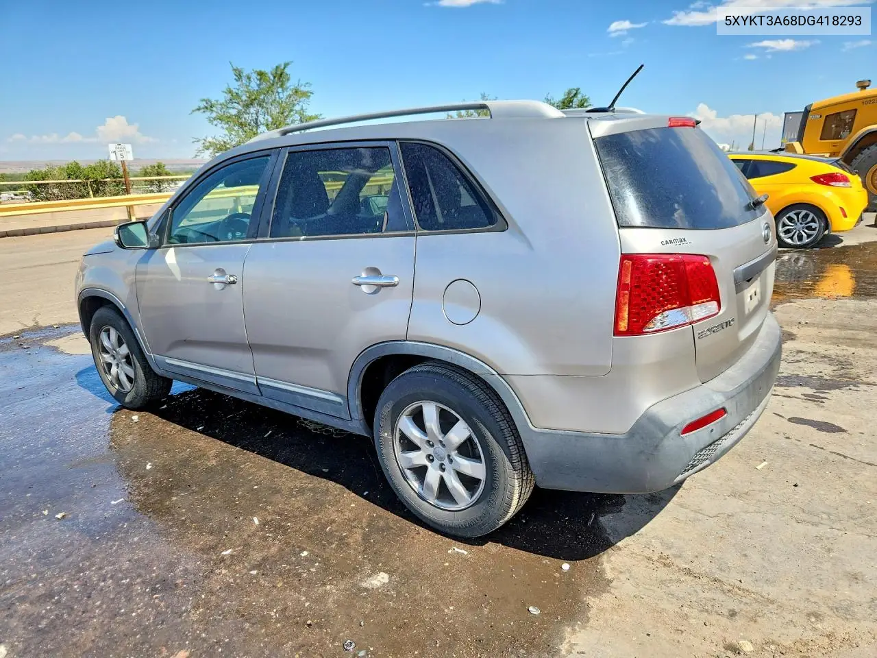2013 Kia Sorento Lx VIN: 5XYKT3A68DG418293 Lot: 62045776
