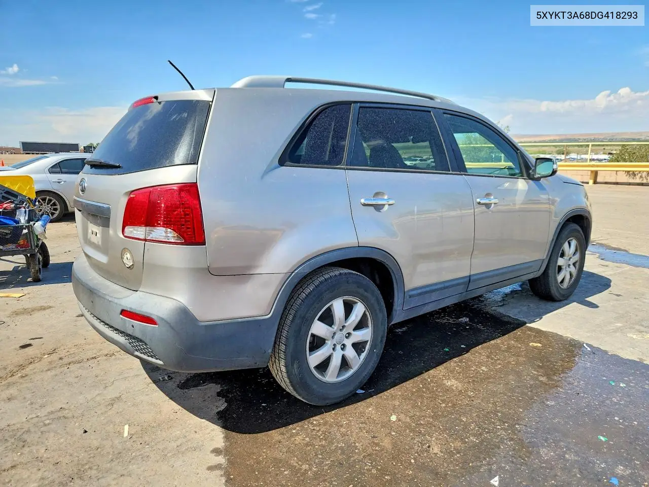 2013 Kia Sorento Lx VIN: 5XYKT3A68DG418293 Lot: 62045776