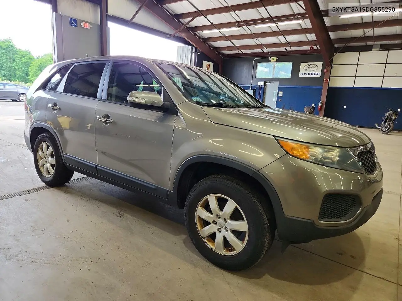 2013 Kia Sorento Lx VIN: 5XYKT3A19DG355290 Lot: 62386966