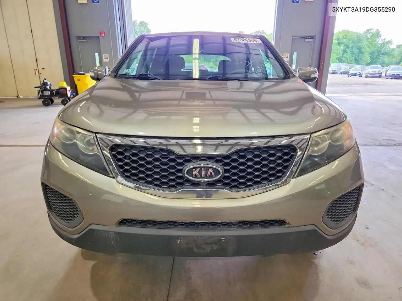 2013 Kia Sorento Lx VIN: 5XYKT3A19DG355290 Lot: 62386966