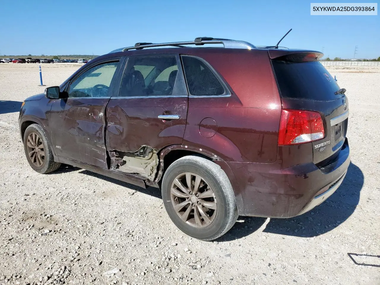 5XYKWDA25DG393864 2013 Kia Sorento Sx