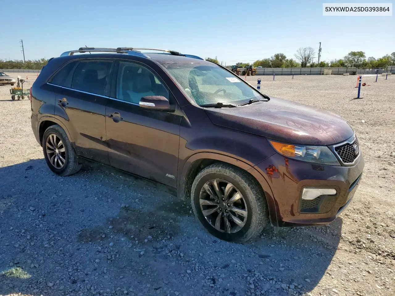 5XYKWDA25DG393864 2013 Kia Sorento Sx