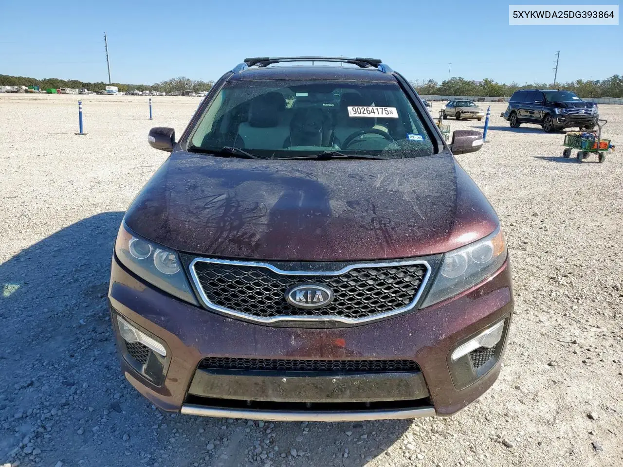 5XYKWDA25DG393864 2013 Kia Sorento Sx