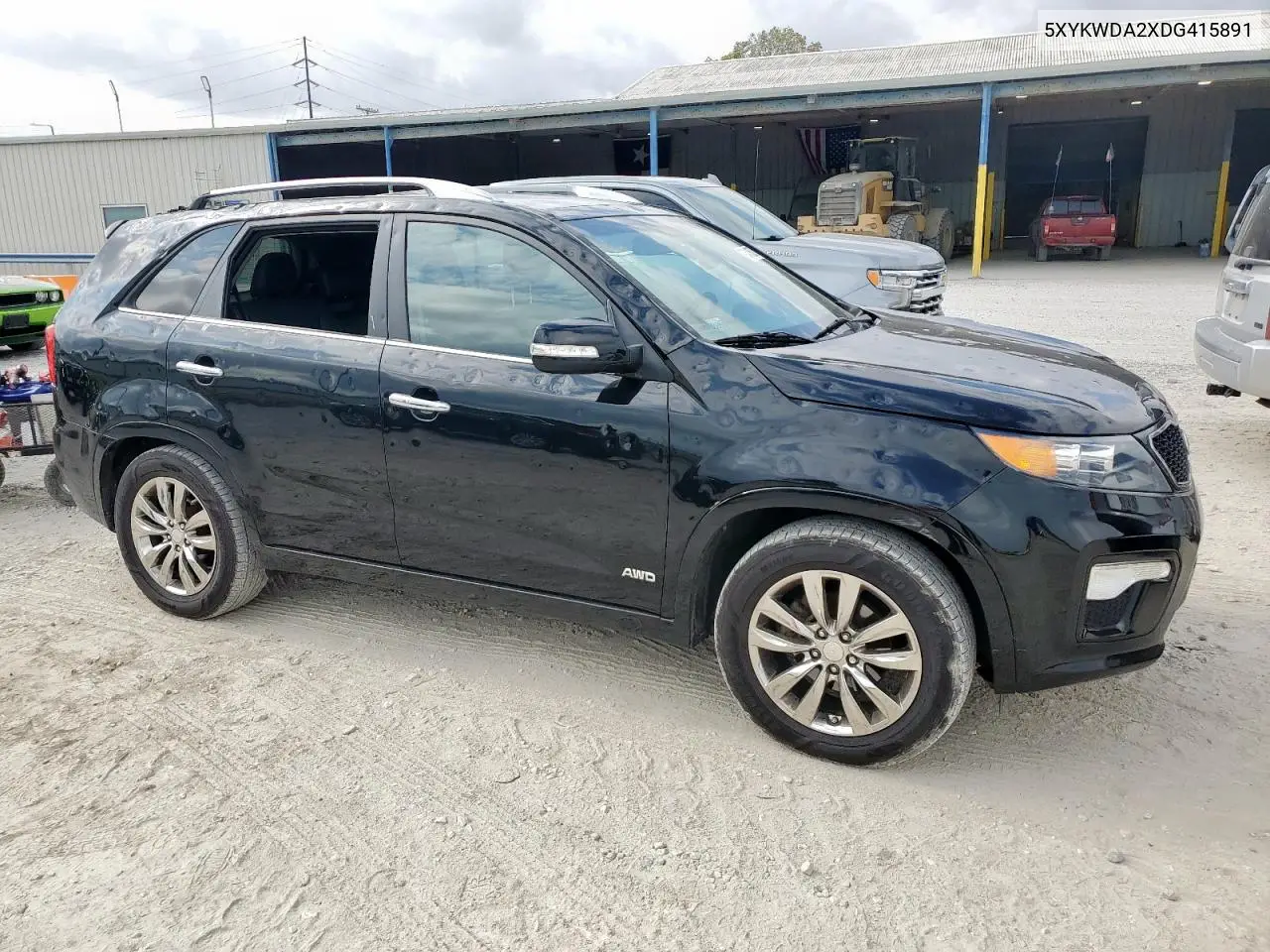 5XYKWDA2XDG415891 2013 Kia Sorento Sx