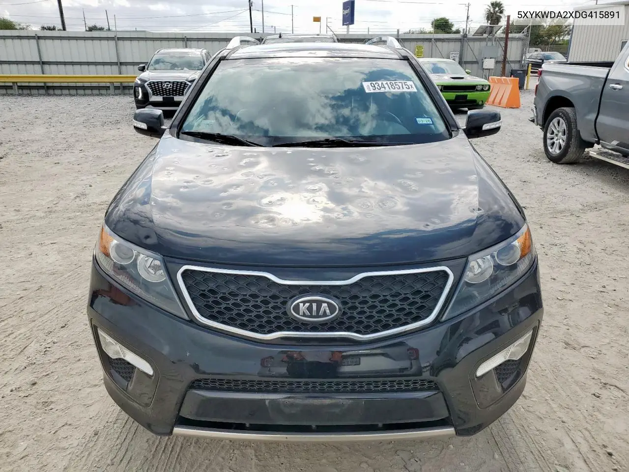 5XYKWDA2XDG415891 2013 Kia Sorento Sx