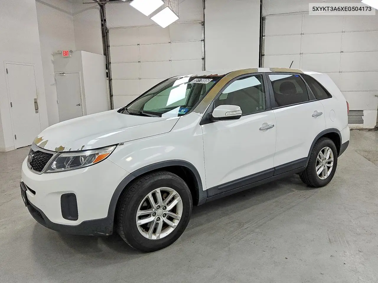 2014 Kia Sorento Lx VIN: 5XYKT3A6XEG504173 Lot: 55178806