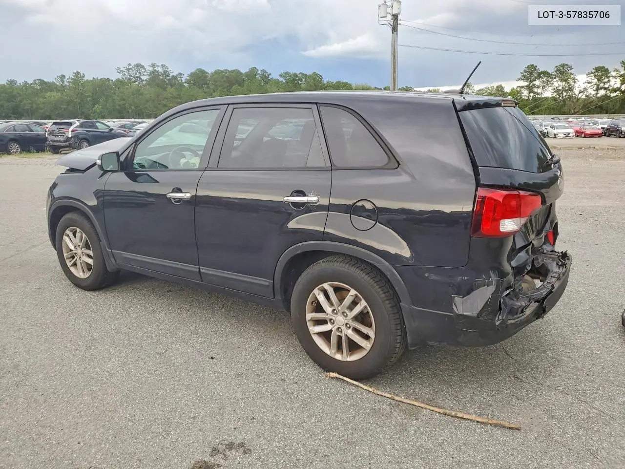 2014 Kia Sorento VIN: 5XYKT3A68EG444653 Lot: 57835706