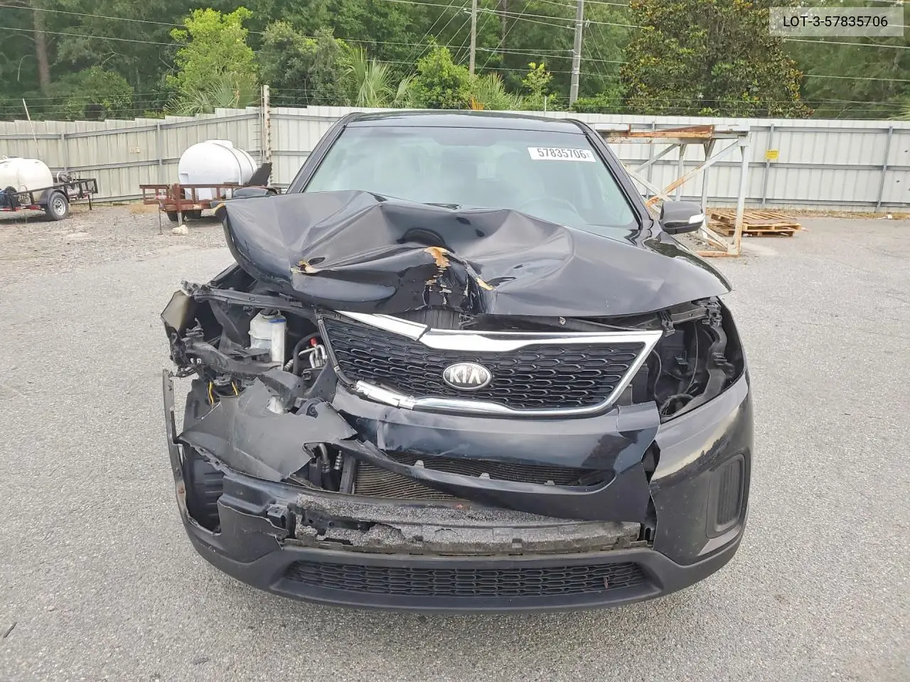 2014 Kia Sorento VIN: 5XYKT3A68EG444653 Lot: 57835706