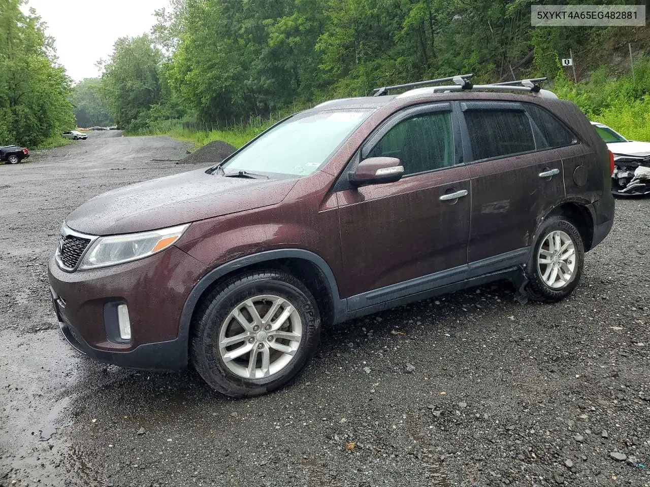 2014 Kia Sorento Lx VIN: 5XYKT4A65EG482881 Lot: 60312166