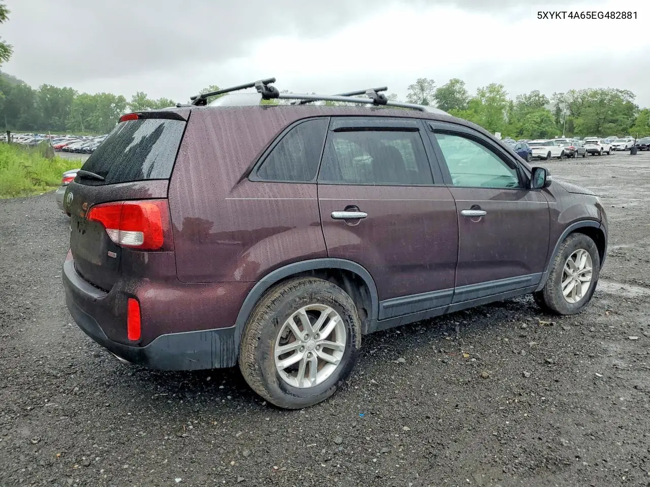 2014 Kia Sorento Lx VIN: 5XYKT4A65EG482881 Lot: 60312166
