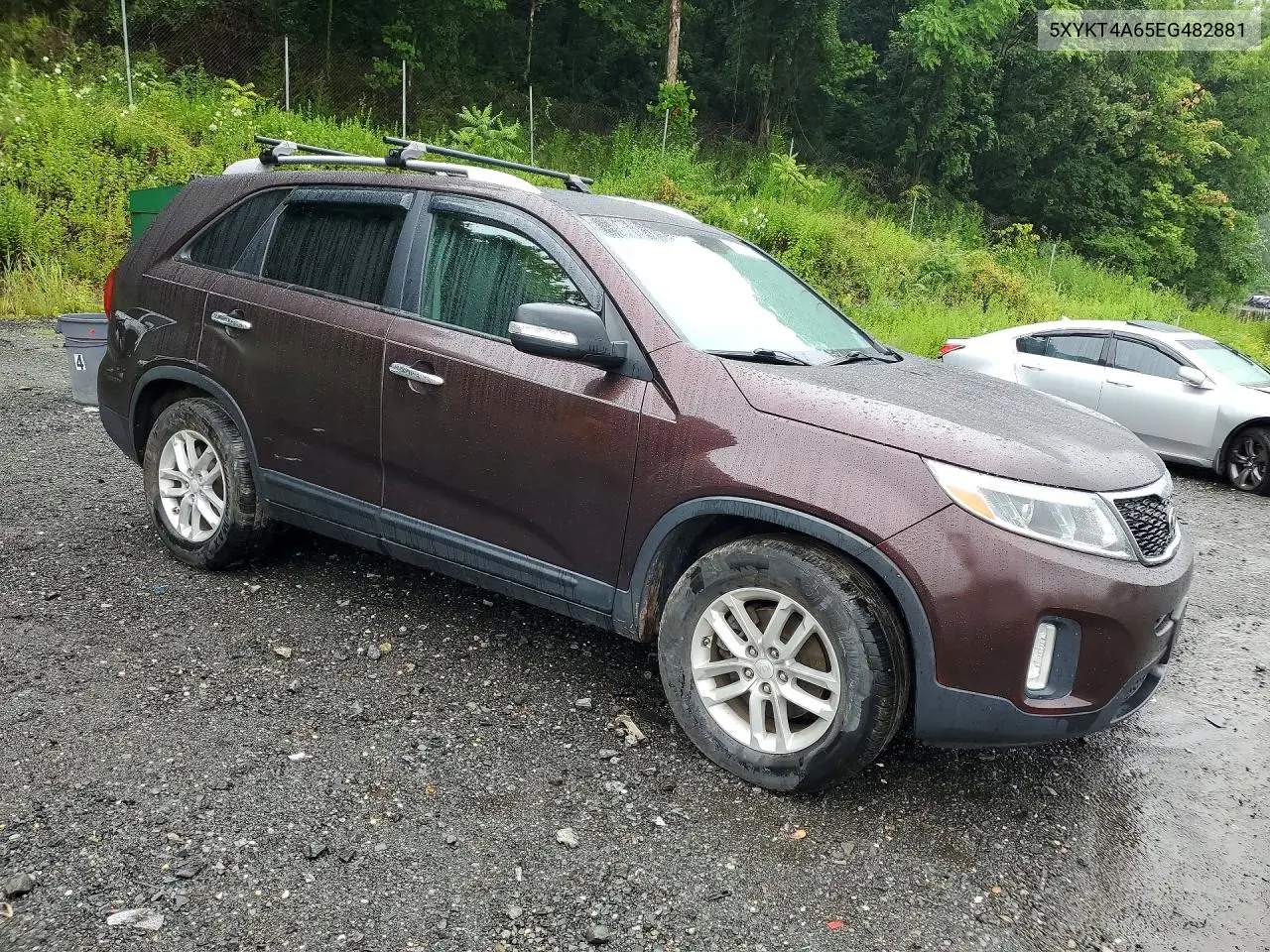2014 Kia Sorento Lx VIN: 5XYKT4A65EG482881 Lot: 60312166