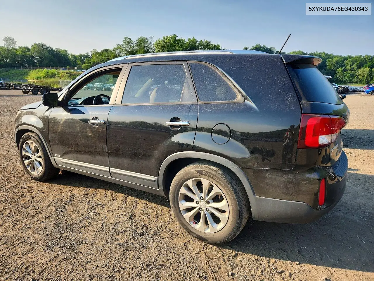 2014 Kia Sorento Ex VIN: 5XYKUDA76EG430343 Lot: 60384516