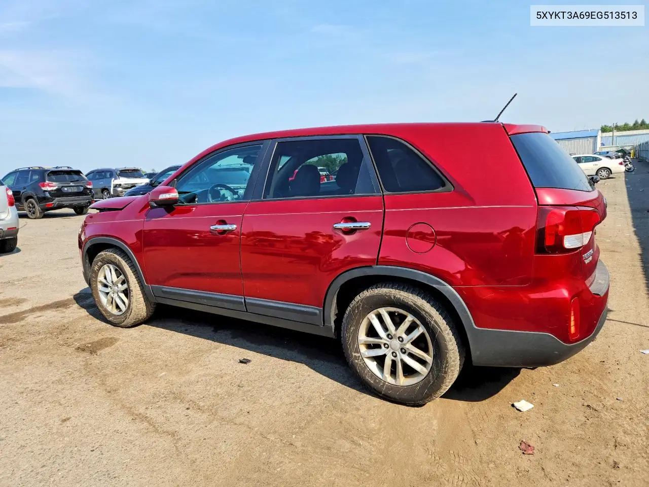 2014 Kia Sorento Lx VIN: 5XYKT3A69EG513513 Lot: 60959366