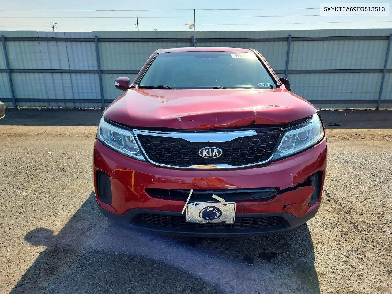 2014 Kia Sorento Lx VIN: 5XYKT3A69EG513513 Lot: 60959366