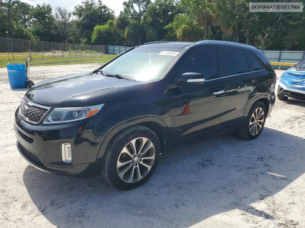 2014 Kia Sorento Sx VIN: 5XYKW4A73EG517966 Lot: 61102076