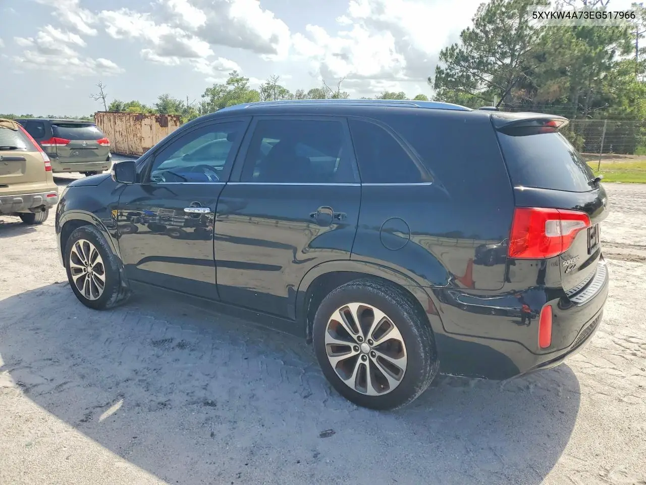 2014 Kia Sorento Sx VIN: 5XYKW4A73EG517966 Lot: 61102076