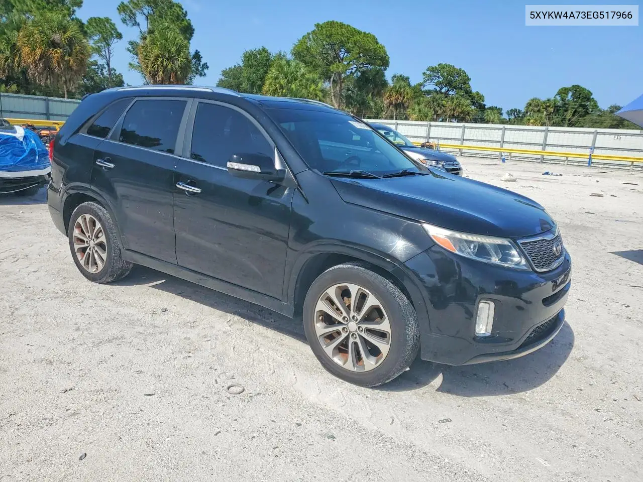 2014 Kia Sorento Sx VIN: 5XYKW4A73EG517966 Lot: 61102076