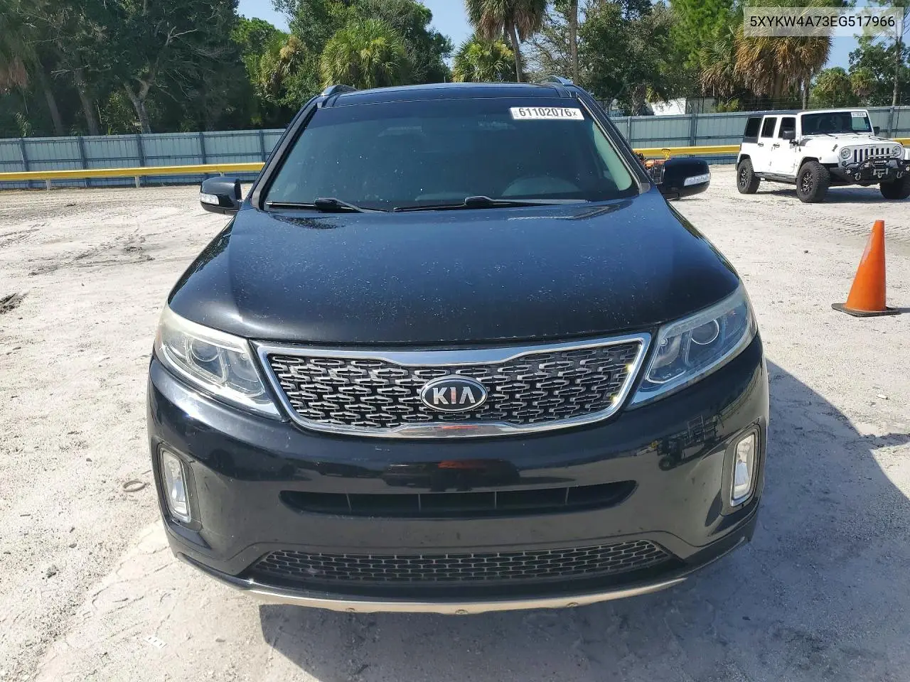 2014 Kia Sorento Sx VIN: 5XYKW4A73EG517966 Lot: 61102076