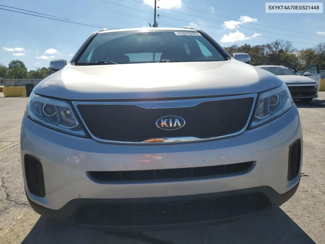 5XYKT4A70EG521448 2014 Kia Sorento Lx