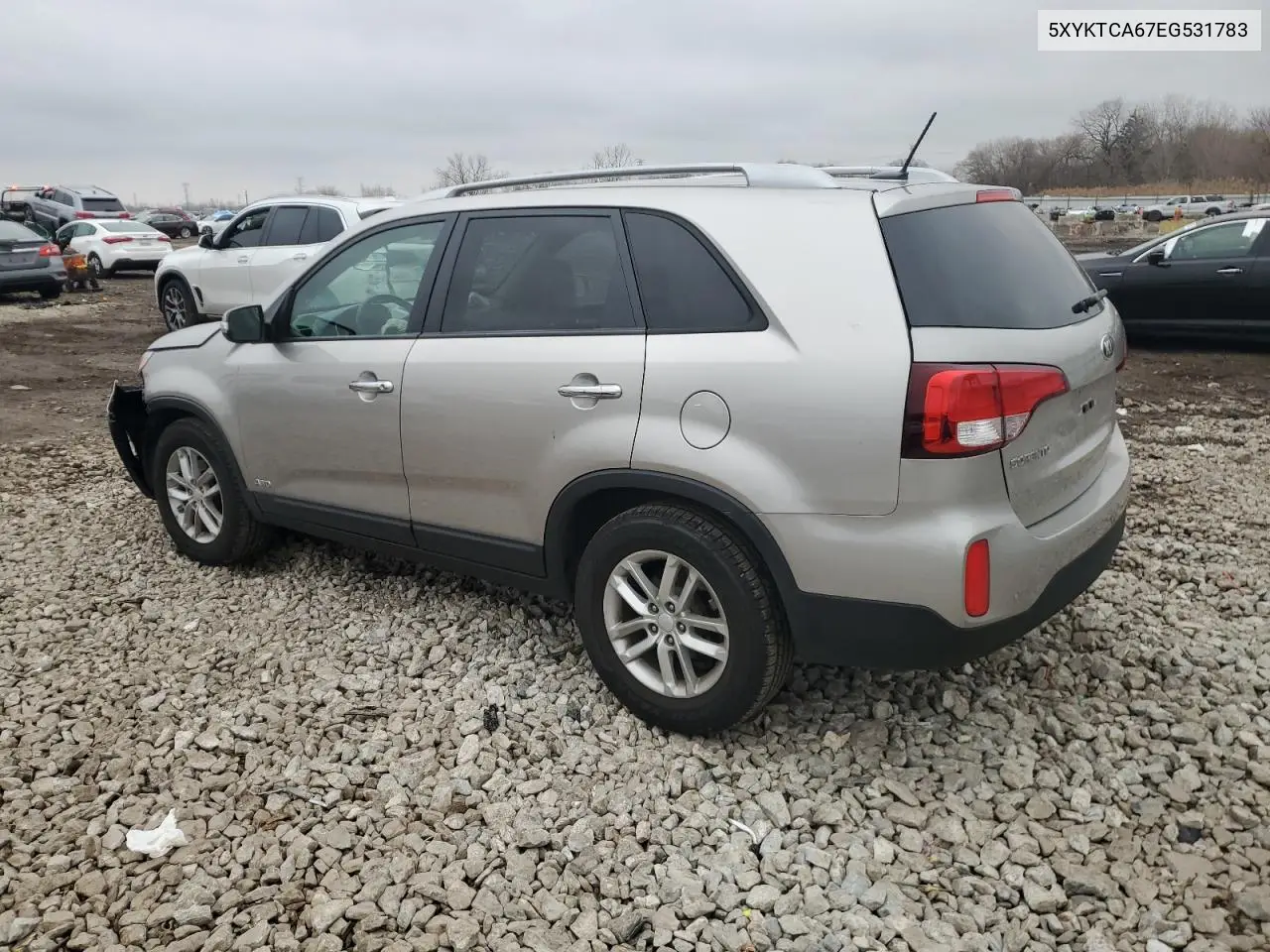 5XYKTCA67EG531783 2014 Kia Sorento Lx