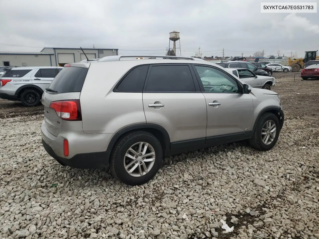 5XYKTCA67EG531783 2014 Kia Sorento Lx