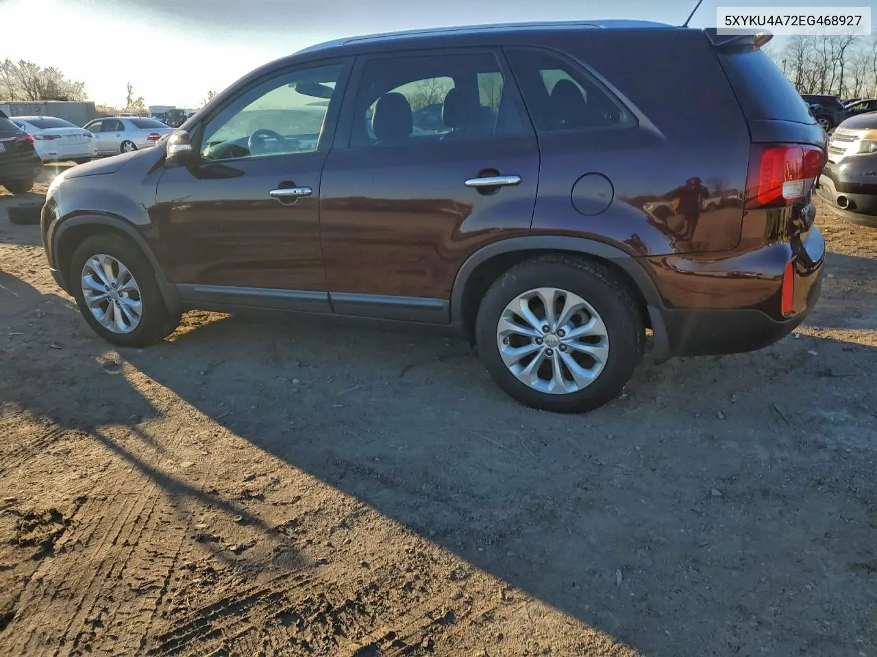 5XYKU4A72EG468927 2014 Kia Sorento Ex
