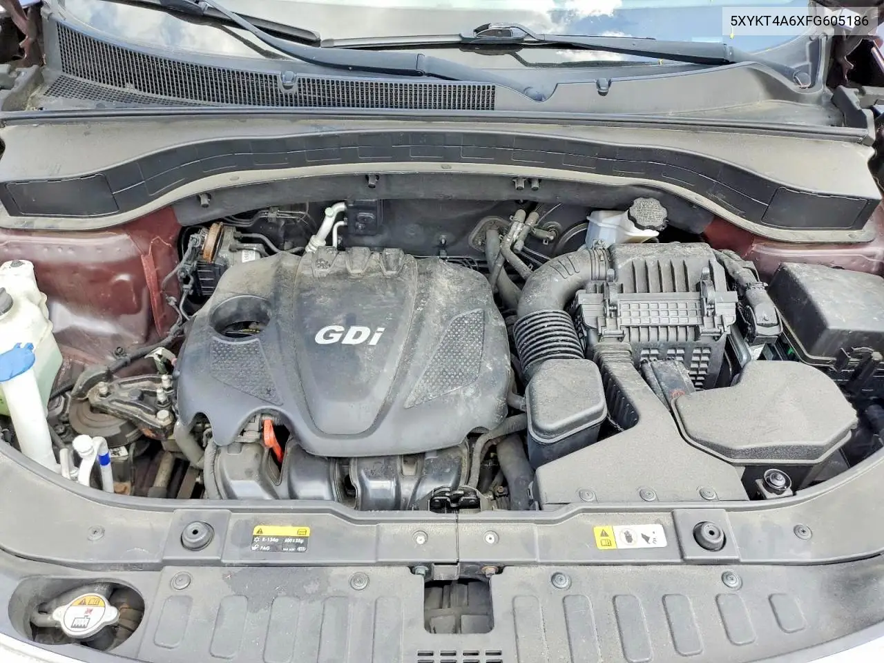 5XYKT4A6XFG605186 2015 Kia Sorento Lx