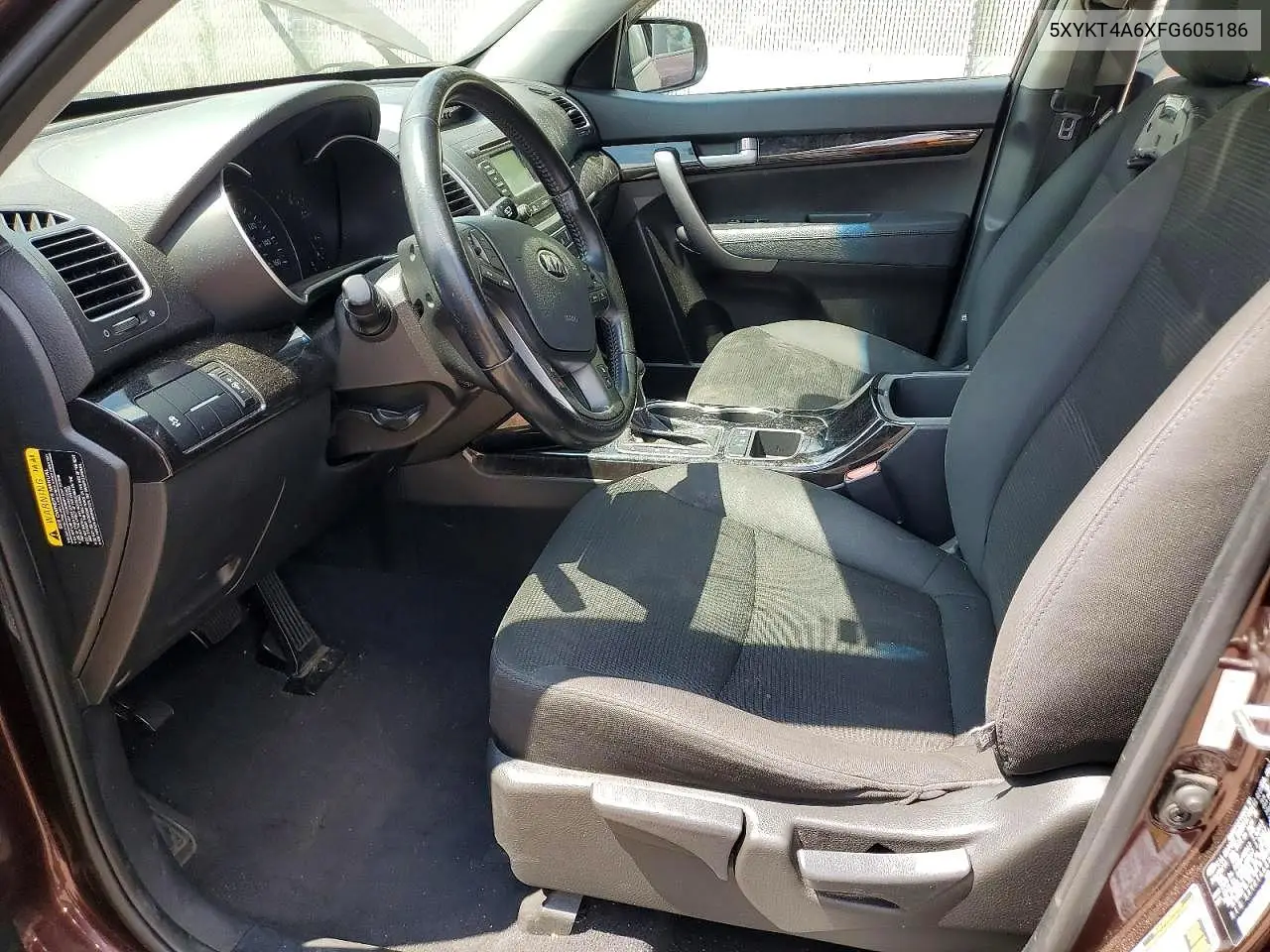 5XYKT4A6XFG605186 2015 Kia Sorento Lx