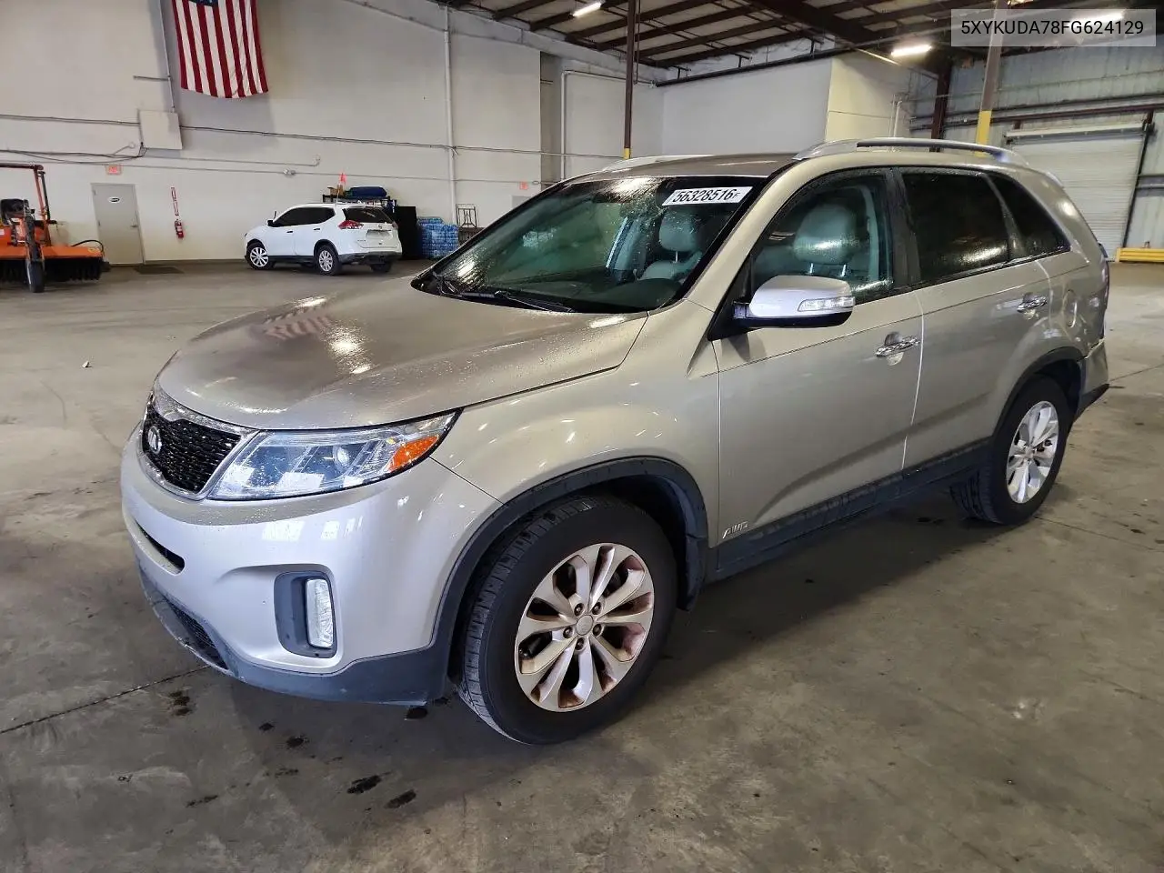 2015 Kia Sorento Ex VIN: 5XYKUDA78FG624129 Lot: 56328516