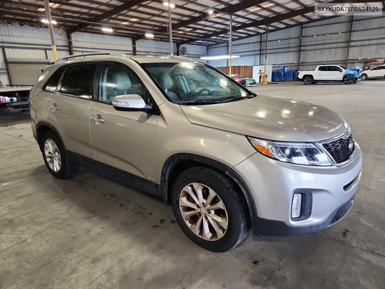 2015 Kia Sorento Ex VIN: 5XYKUDA78FG624129 Lot: 56328516