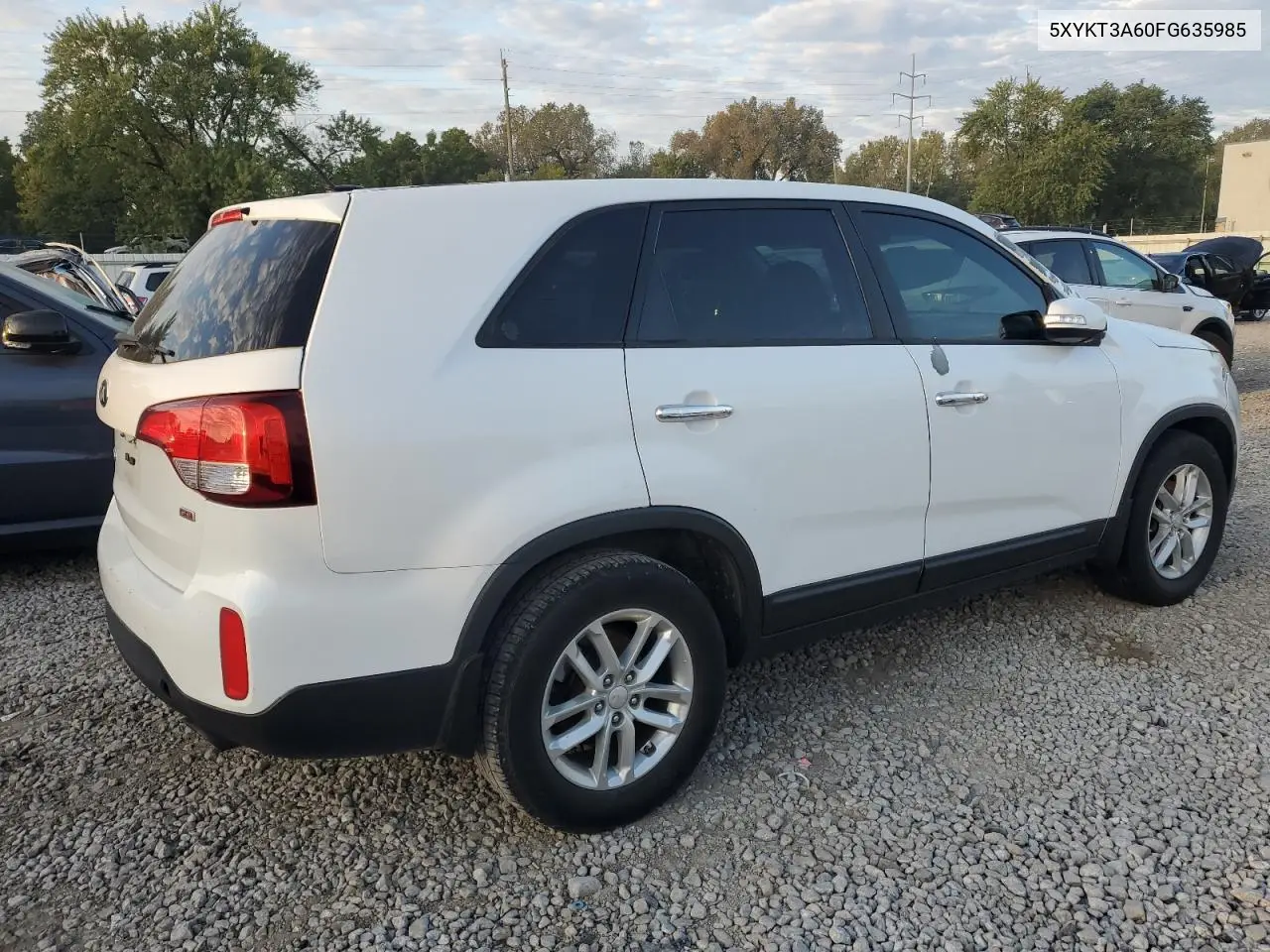 5XYKT3A60FG635985 2015 Kia Sorento Lx