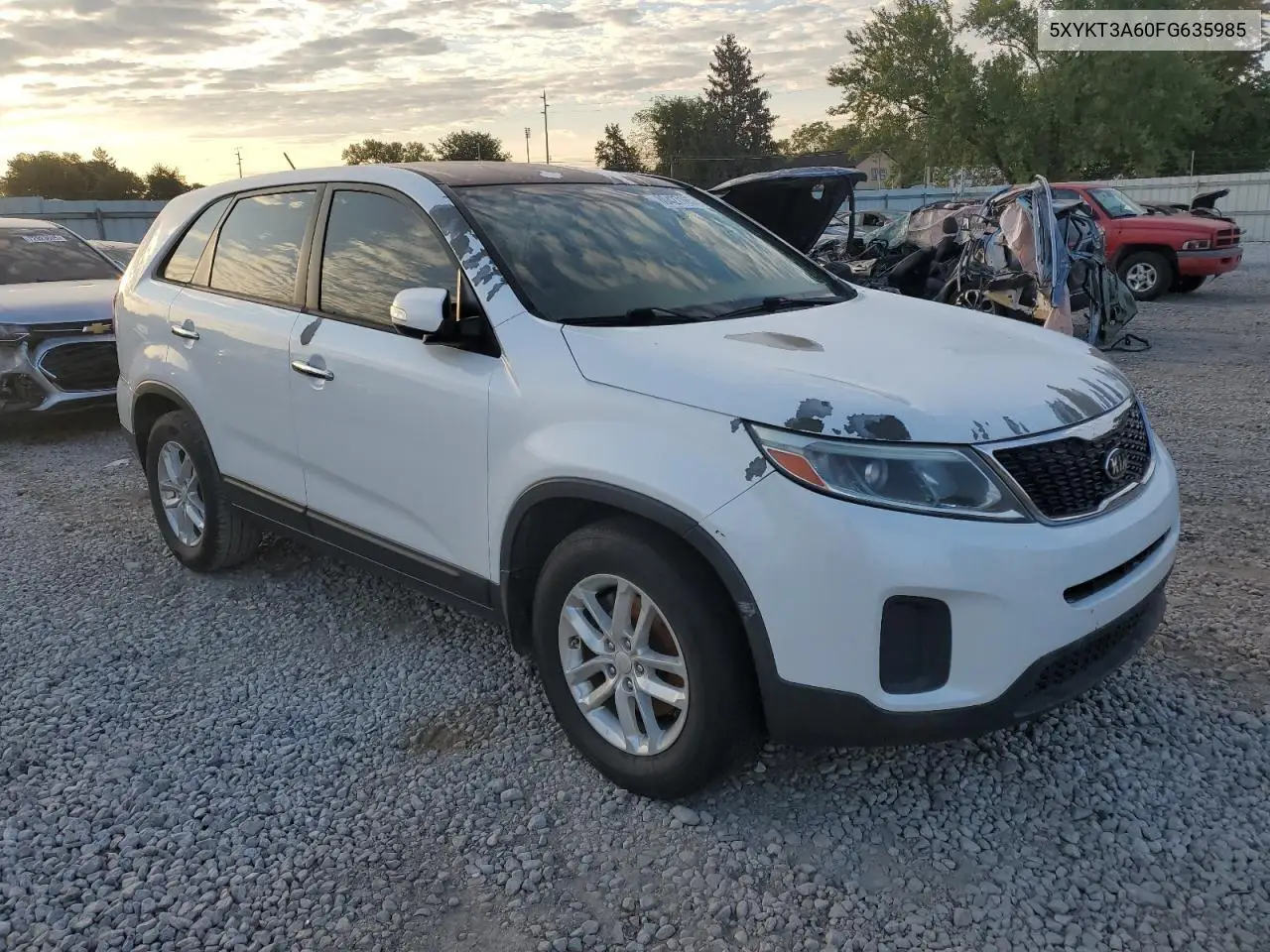 5XYKT3A60FG635985 2015 Kia Sorento Lx